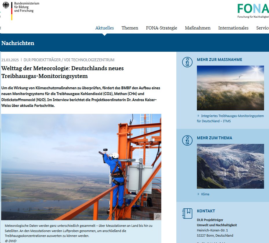 Welttag der Meteorologie