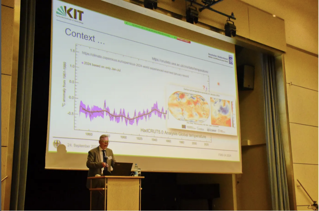 Begrüßungsansprache von Prof. Dr. Peter Braesicke (KIT IMK-ASF/DWD)
