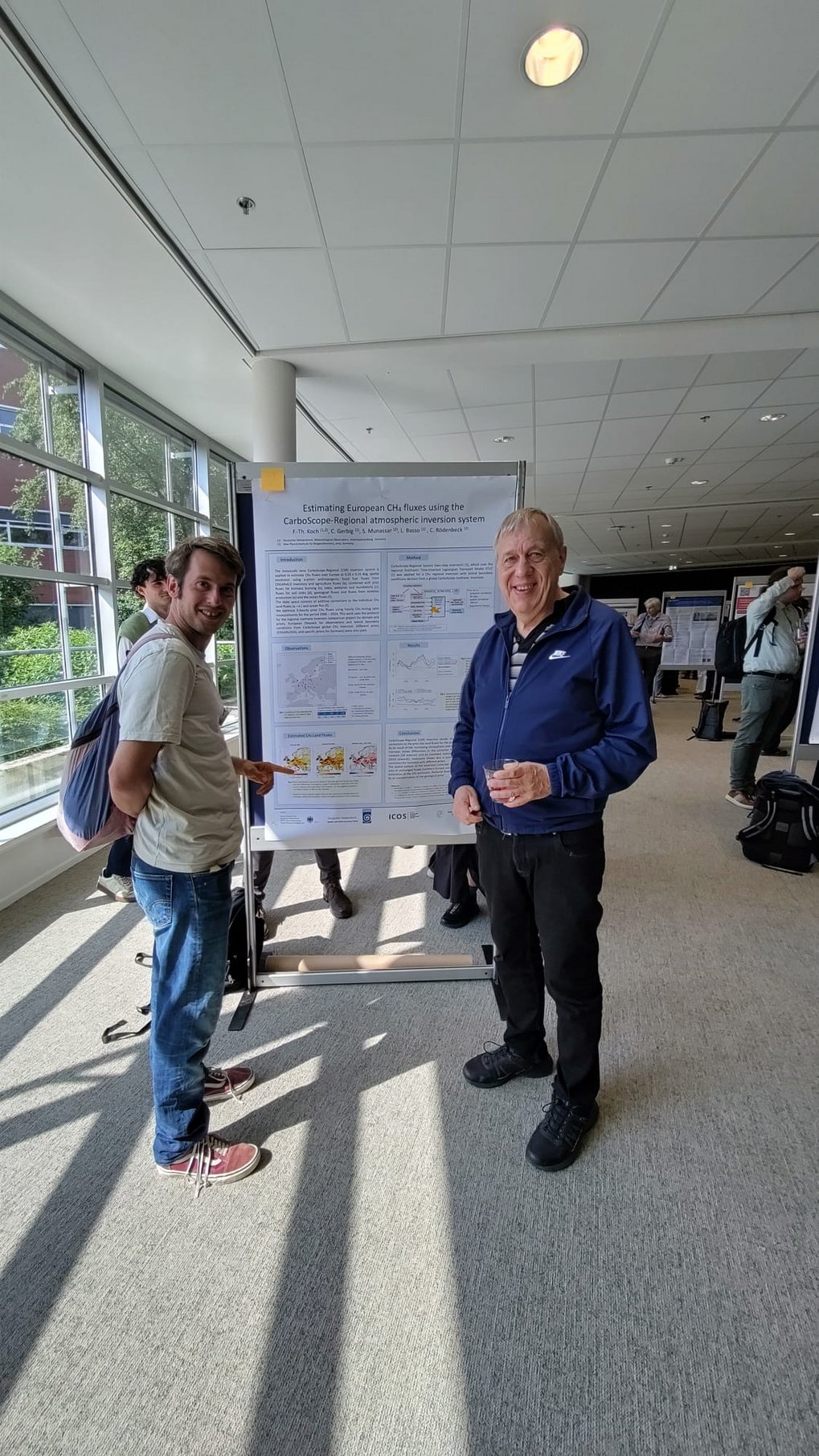 Poster presentation by Frank-Thomas Koch