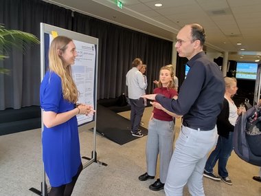 Poster presentation by Maya Harms